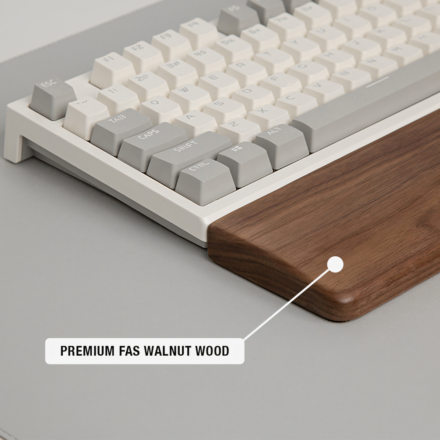 Walnut Wood Wrist Rest
