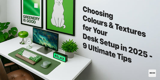 Choosing Colours & Textures for Your Desk Setup in 2025 - 9 Ultimate Tips