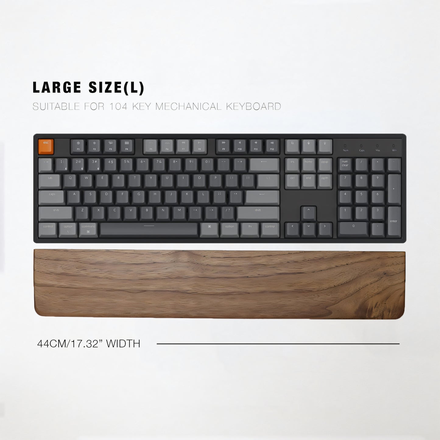 Walnut Wood Wrist Rest